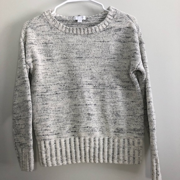 Charter Club Petite Knit Cable Sweater with removable scarf. PS - Picture 4 of 6